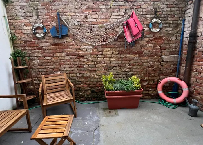 アパート Ca' Rioba - Patio Privato E Vista Canale A Cannaregio *